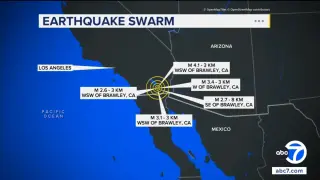 Brawley Seismic Swarm Eases After Hundreds of Quakes, Peak at 4.7