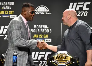 White reveals he wanted Ngannou to lose to Ciryl Gane in his final UFC bout
