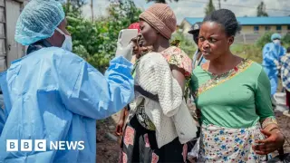 Outbreak alarm as Ebola surges in DR Congo amid WHO chief's visit