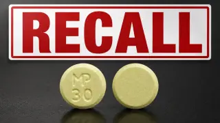 Nationwide recall issued for common hypertension drug due to dissolution defect