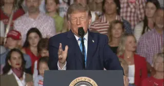Trump’s Rally Comments on Iran Targeting California Cities Trigger 25th Amendment Calls
