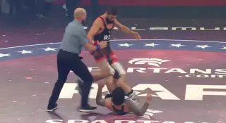 Chimaev stuns Danis with a rapid finish as RAF10 erupts into a brawl