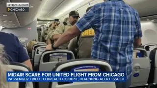Midair Hijack Alert as United Flight Diverts to Wisconsin After Cockpit Breach Attempt