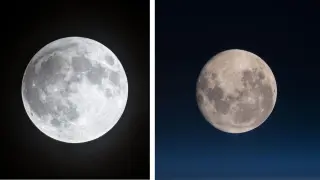The Moon Looks Different Depending on Where You Stand