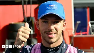 Gasly lands shock Monza pole as Russell takes second