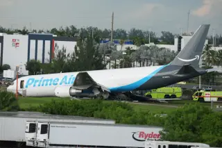 Five dead after Amazon cargo jet overruns runway at Miami International