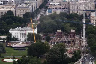 Roberts allows Trump White House ballroom work to continue amid legal wrangle