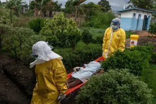 Congo Ebola health workers strike over unpaid wages as deaths near 600