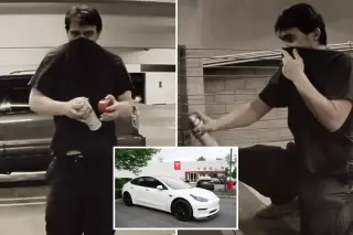 Irvine Tesla Vandalism Spree: Police Seek Suspect After 13 Cars Painted