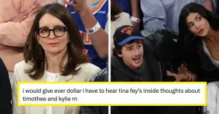 Knicks Night Courtside Chaos: Fey, Chalamet, Jenner Spark Memes