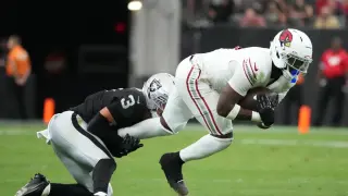 Cardinals RB Jeremiyah Love sidelined by high ankle sprain, could delay Week 1 debut