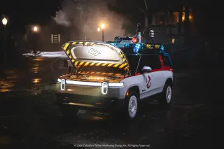 Rivian Launches Ghostbusters-Themed Halloween Mode and Ecto-R1 Builds