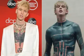 MGK's Yellow-Skin Revelation After Grueling 2-Month Tattoo Ordeal