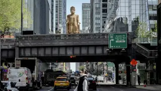 Buddhas Reimagined Above NYC: A 27-Foot Memorial on the High Line