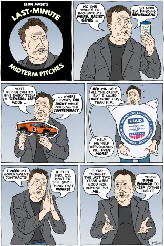 Musk’s $366M Midterm Gamble: Protecting Contracts or Buying Power?