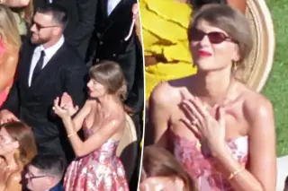 Swift Flashes Wedding Ring at JuJu Smith-Schuster’s Wedding, One Week After MSG Nuptials