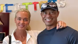 Vanessa Trump declares cancer-free status as Tiger Woods fans note his improved appearance