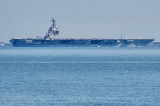 Ford carrier wraps up record-long at-sea deployment