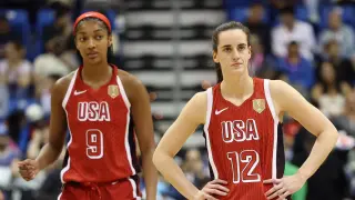 Clark Praises Angel Reese's Fire and Work Ethic Behind Team USA Bond