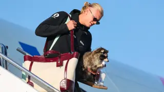 Haaland unveils Whiskey Raccoon as Dallas souvenir after World Cup run