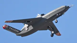 Northrop Grumman's YFQ-48A Talon Blue Completes First Autonomous Flight
