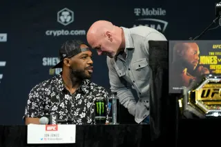 White stays unfazed as Jones teases comeback after UFC 327