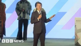 Macron silences crowd as France presses Africa ties at Nairobi summit