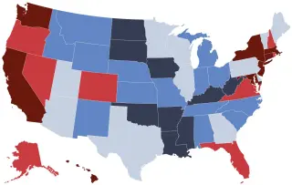 Couples Need About $1.16 Million to Retire, Varying by State Costs