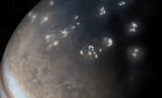Jupiter’s Lightning Outmatches Earth, Fueled by Deep Hydrogen Storms