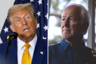 Trump Blames Cornyn and Rove for Paxton's Texas Senate Struggle