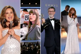 Taylor Swift SVU Cameo Steals the Emmys: Hosting, Easter Eggs and Dolly Tribute
