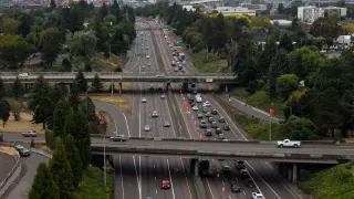 Portland's Rose Quarter I-5 Closure Sets Off Heavy Monday Commute