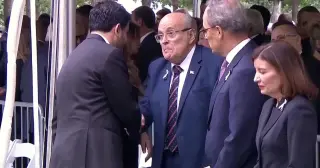 Handshake Across 9/11 Memory: Giuliani and Mamdani Exchange Words at Ground Zero
