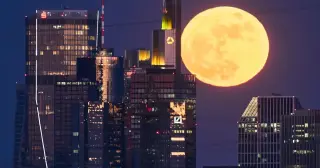 Weekend blue micromoon: a distant, dimmer full moon won't return until 2028