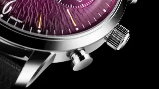 Purple Haze Edition Shines in Glashütte Original's Sixties Chronograph Revival