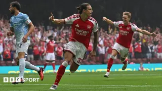Calafiori sparks Arsenal to 3-0 Community Shield win over City
