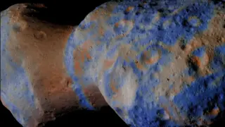 Lucy’s Close Encounter Reveals a Water-Rich Fragment from a Violent Ancient Collision