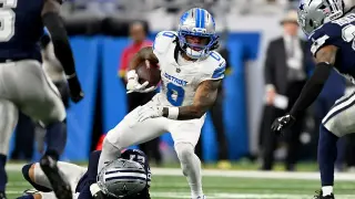 Gibbs Skips Lions' Opening Practice as Contract Talks Loom