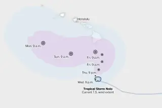 Nolo Intensifies to Major Hurricane Status, Threatening Hawaii with Catastrophic Flooding