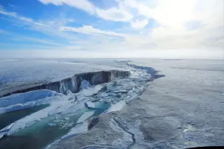 Canada’s last epishelf lake vanishes as Arctic ice shelf breaks apart