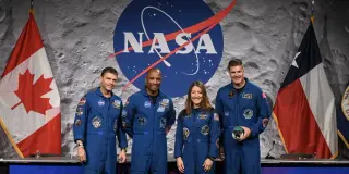 Artemis II crew recounts 'otherworldly' sighting during space briefing