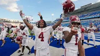LSU-Ole Miss tops a packed Week 3 Top 25 slate with spread predictions