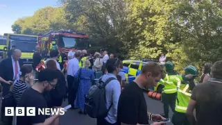 Bedford rail crash: driver dies as two EMR trains collide, dozens injured