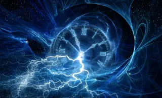 Quantum experiment reveals negative weak time for photons in atomic cloud