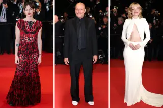 Cannes Premiere: Full Phil Lights Up the Red Carpet with Stewart and Friends