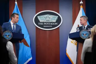 Hegseth touts victory, Caine urges caution on Iran ceasefire