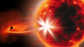 Stellar Spin Dictates Dimming in Repeating Black Hole Flares