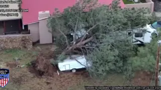 NWS Rates Santa Fe Tornado as High-End EF-1 After 1.4-Mile Path Damages 10 Homes