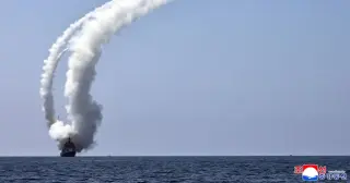 North Korea fires missile amid looming US-South Korea drills