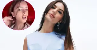Emily Ratajkowski Goes Makeup-Free in Gray Sports Bra for 35th Birthday